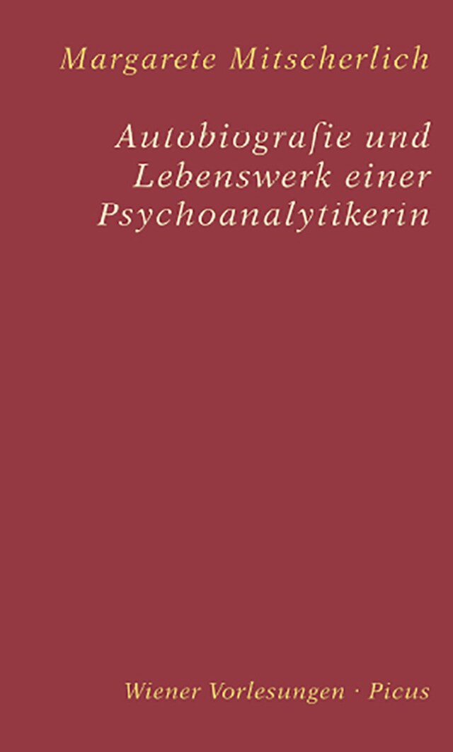 Boekomslag van Autobiografie und Lebenswerk einer Psychoanalytikerin