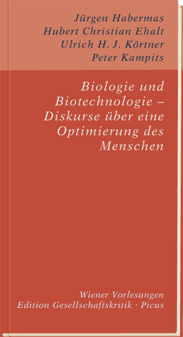 Book cover for Biologie und Biotechnologie – Diskurse über eine Optimierung des Menschen