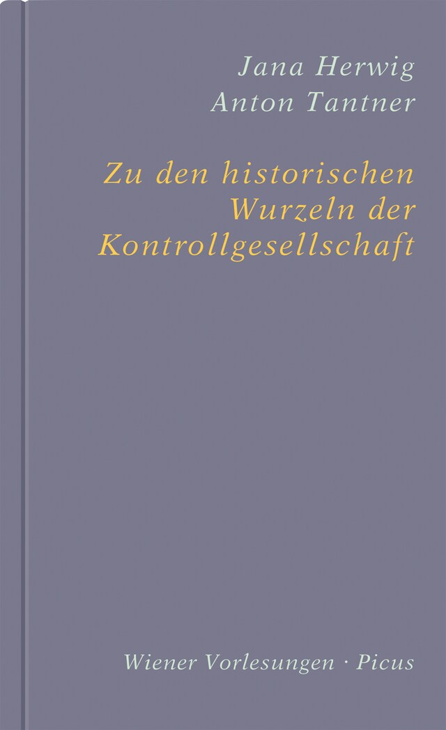 Boekomslag van Zu den historischen Wurzeln der Kontrollgesellschaft