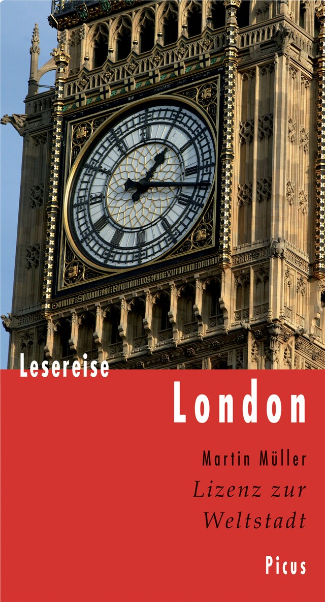Buchcover für Lesereise London