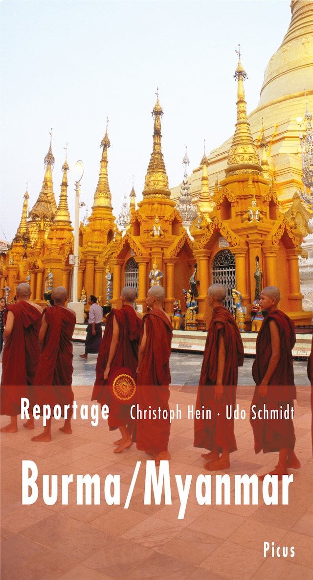 Buchcover für Reportage Burma/Myanmar