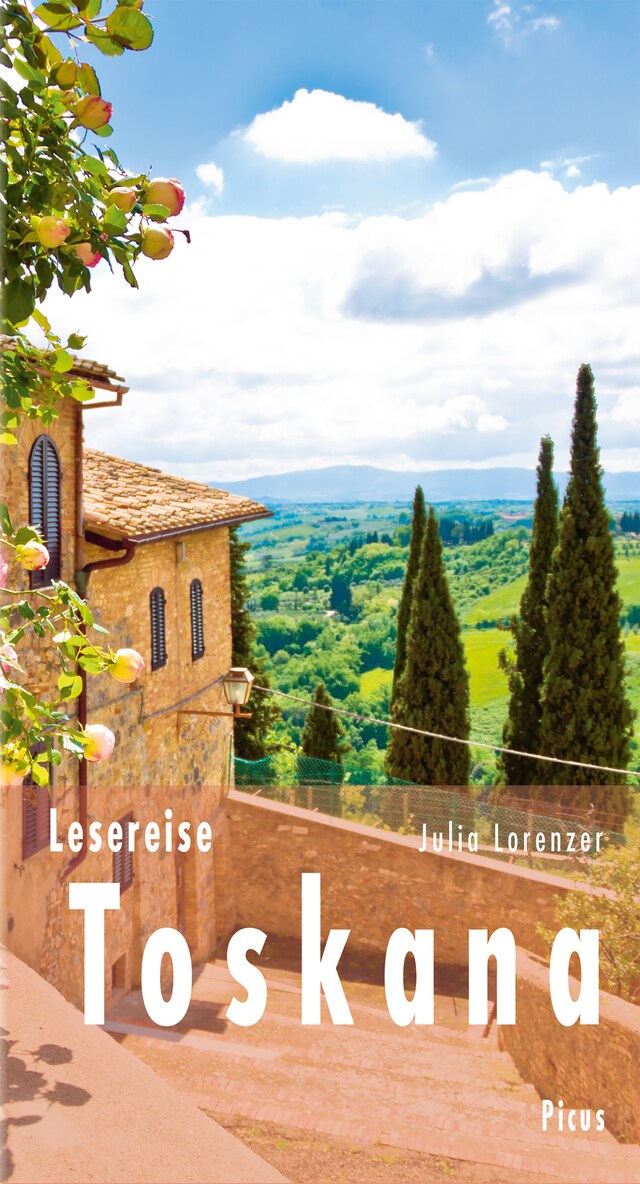 Book cover for Lesereise Toskana