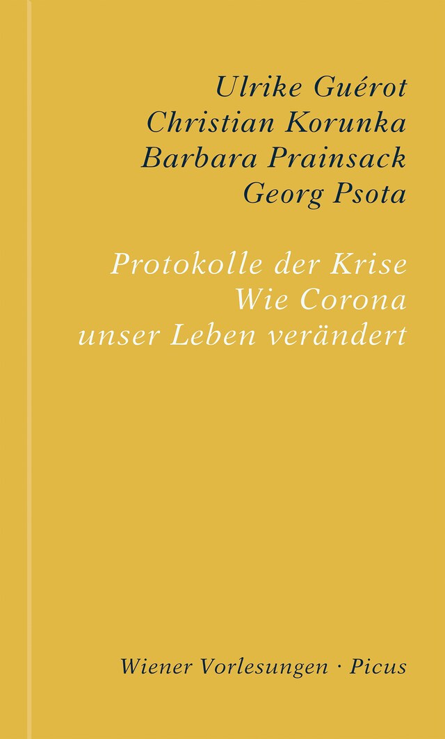 Buchcover für Protokolle der Krise