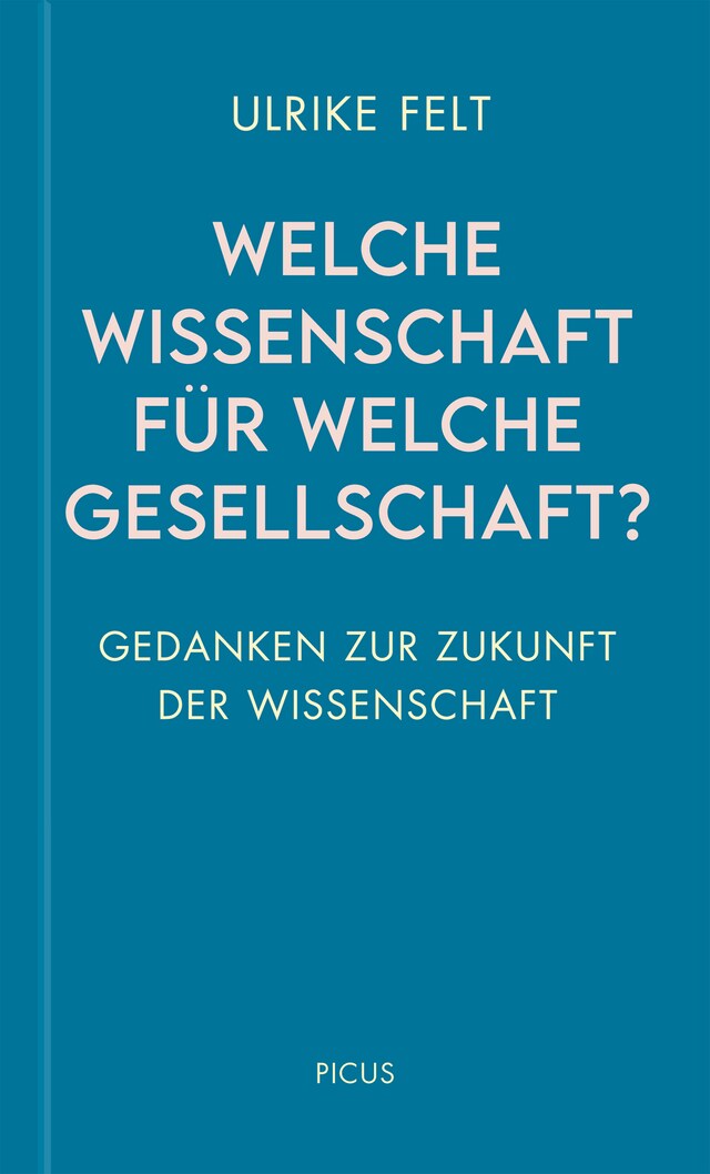 Copertina del libro per Welche Wissenschaft für welche Gesellschaft?