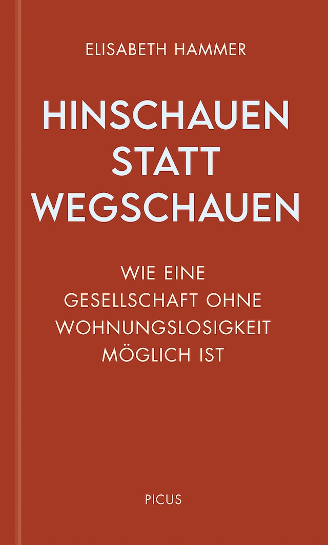 Kirjankansi teokselle Hinschauen statt wegschauen