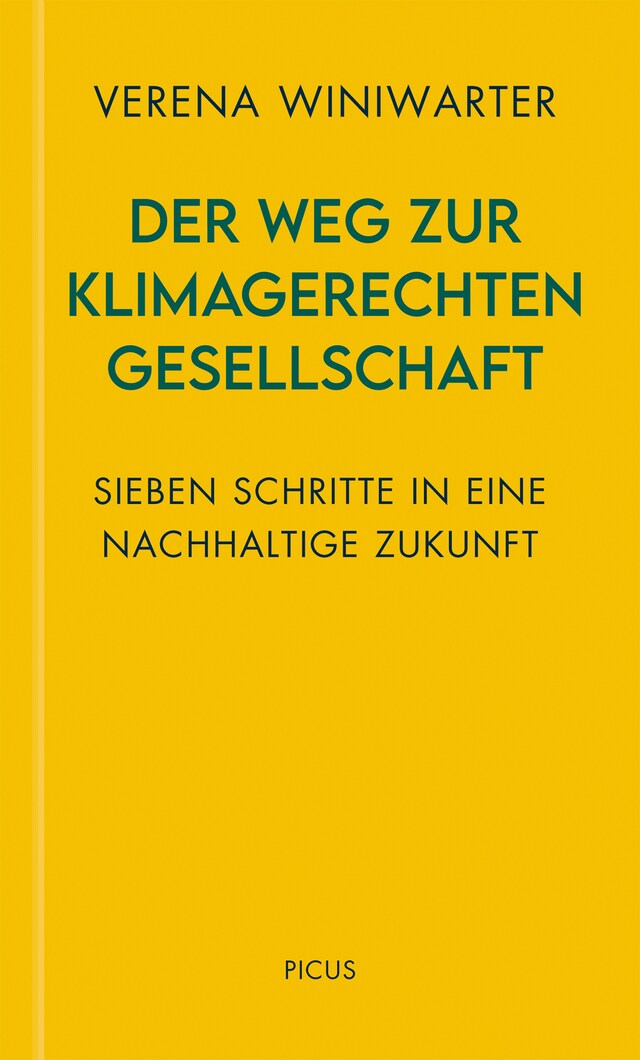 Boekomslag van Der Weg zur klimagerechten Gesellschaft