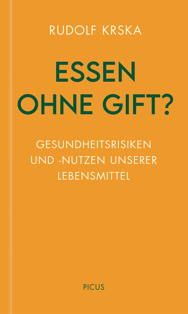 Book cover for Essen ohne Gift?