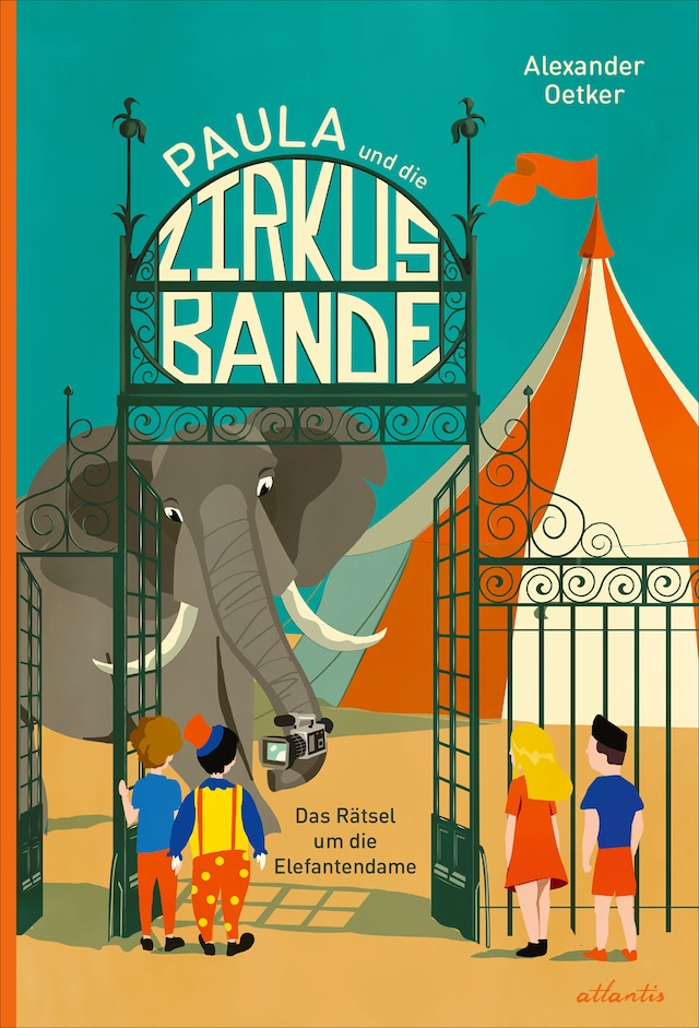 Book cover for Paula und die Zirkusbande