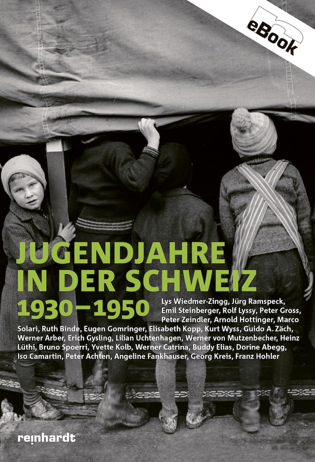 Kirjankansi teokselle Jugendjahre in der Schweiz 1930-1950