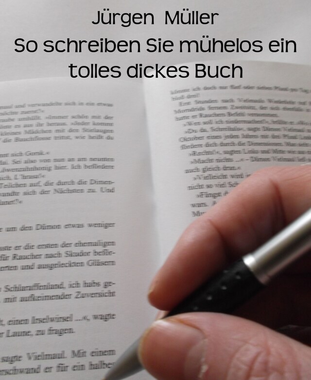 Bogomslag for So schreiben Sie mühelos ein tolles dickes Buch