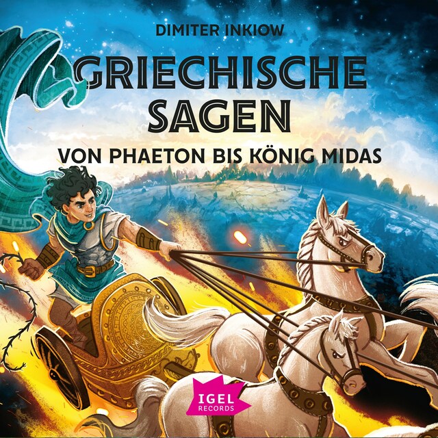 Boekomslag van Griechische Sagen. Von Phaeton bis König Midas