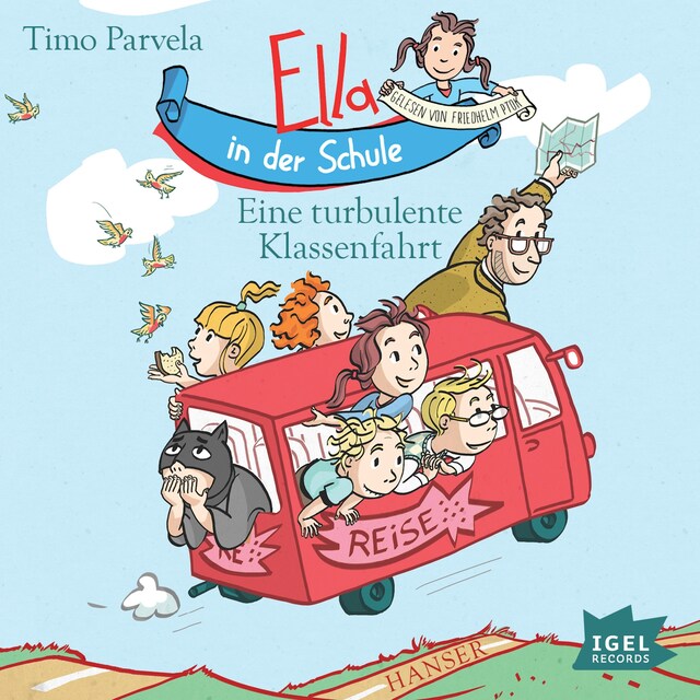 Book cover for Ella in der Schule. Eine turbulente Klassenfahrt