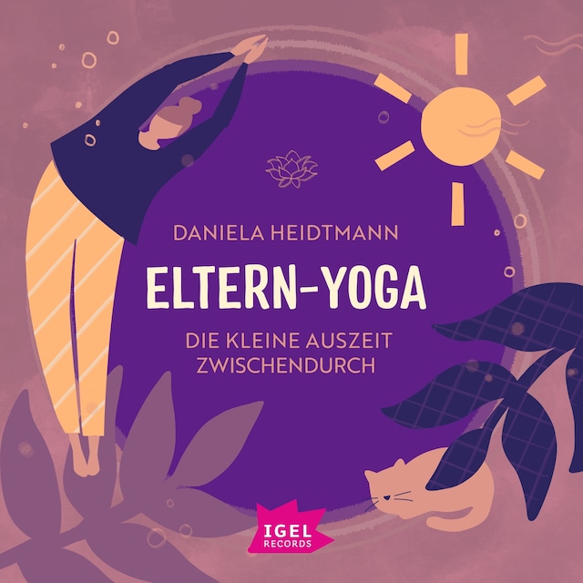 Portada de libro para Eltern-Yoga. Die kleine Auszeit zwischendurch