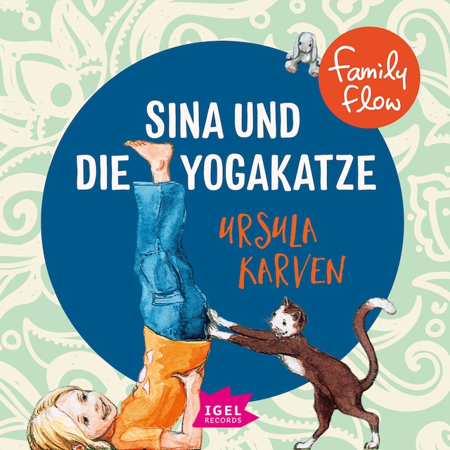 Book cover for FamilyFlow. Sina und die Yogakatze