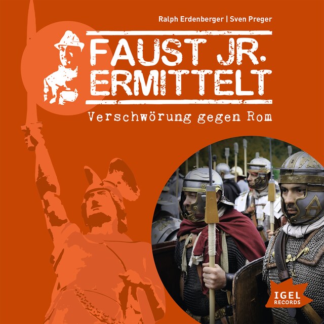 Book cover for Faust jr. ermittelt. Verschwörung gegen Rom
