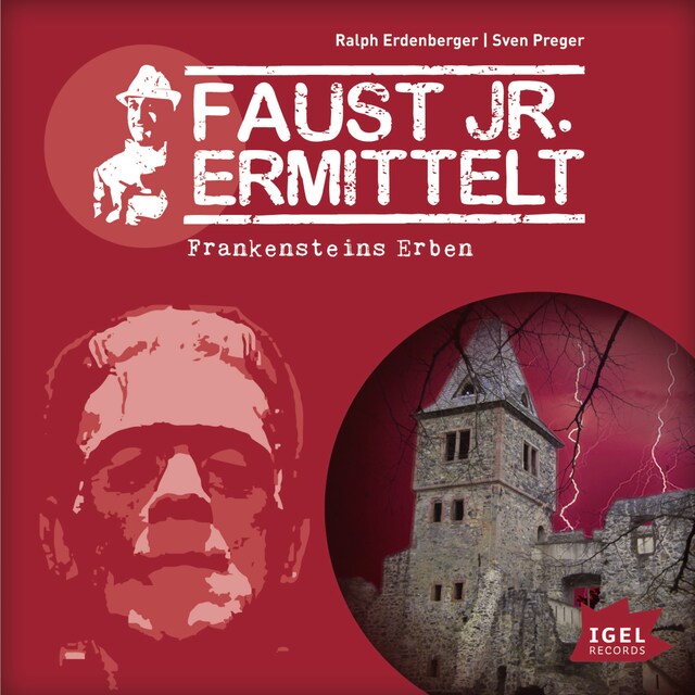 Buchcover für Faust jr. ermittelt. Frankensteins Erben