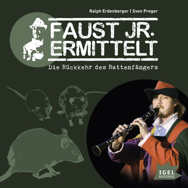 Book cover for Faust jr. ermittelt. Die Rückkehr des Rattenfängers