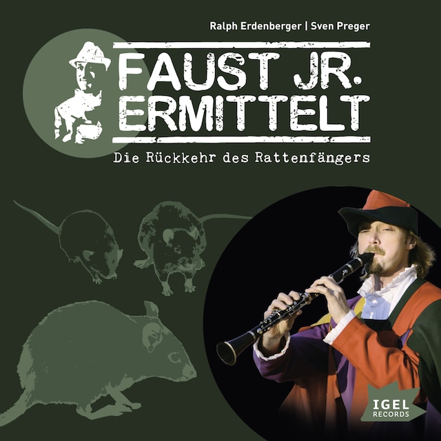 Couverture de livre pour Faust jr. ermittelt. Die Rückkehr des Rattenfängers