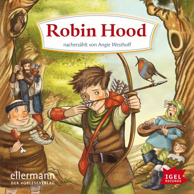 Portada de libro para Robin Hood