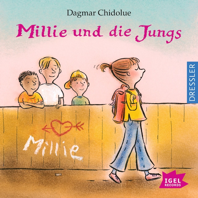 Couverture de livre pour Millie und die Jungs