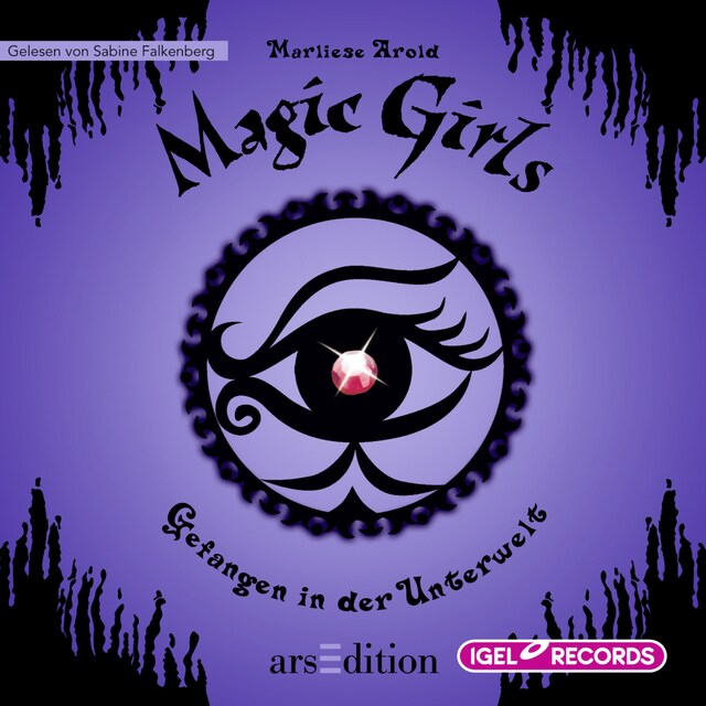 Buchcover für Magic Girls 4. Gefangen in der Unterwelt