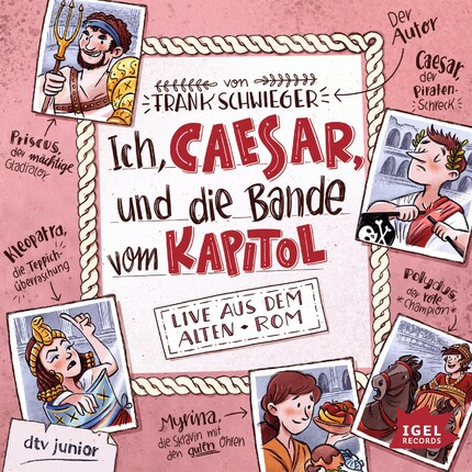 Ich, Caesar, und die Bande vom Kapitol bookCoverFor