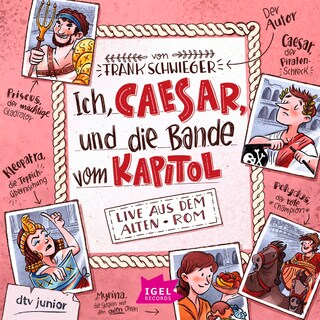 Ich, Caesar, und die Bande vom Kapitol als Hörbuch