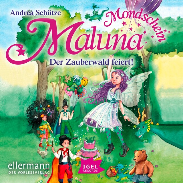 Book cover for Maluna Mondschein. Der Zauberwald feiert