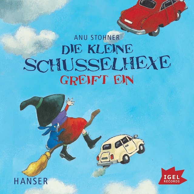 Book cover for Die kleine Schusselhexe greift ein
