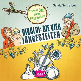 Professor Dur und die Notendetektive 4. Vivaldi: Die vier Jahreszeiten als Hörbuch