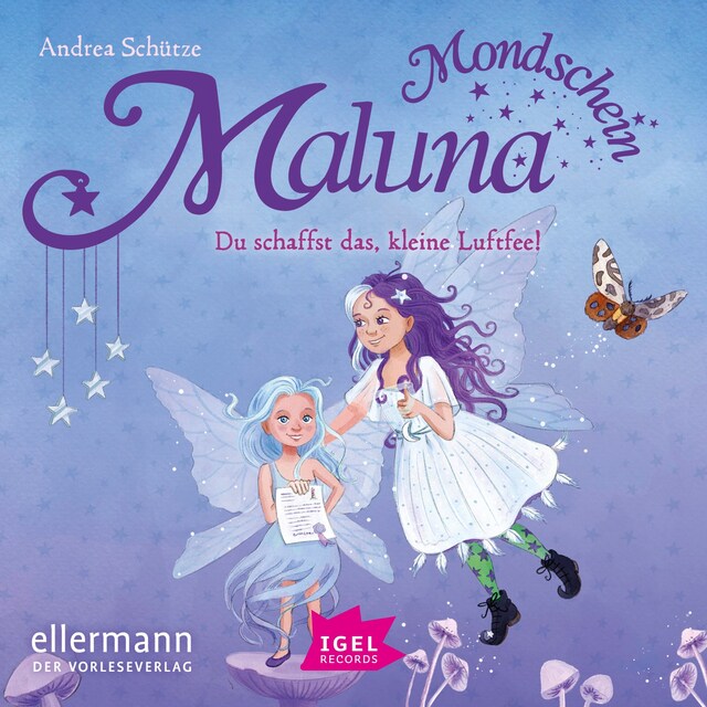 Buchcover für Maluna Mondschein. Du schaffst das, kleine Luftfee!