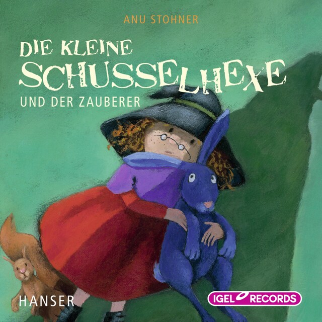 Book cover for Die kleine Schusselhexe und der Zauberer