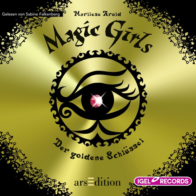 Kirjankansi teokselle Magic Girls 10. Der goldene Schlüssel