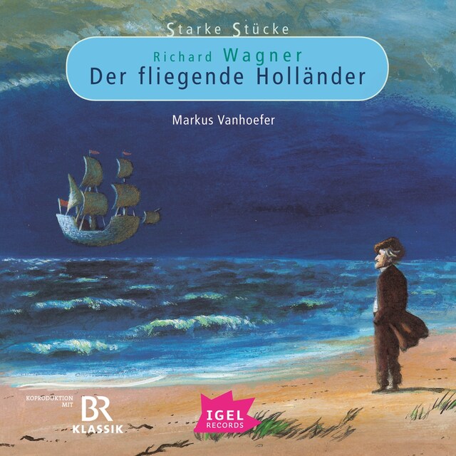 Boekomslag van Starke Stücke. Richard Wagner. Der fliegende Holländer