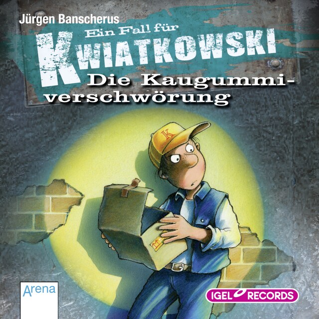 Okładka książki dla Ein Fall für Kwiatkowski 1. Die Kaugummiverschwörung