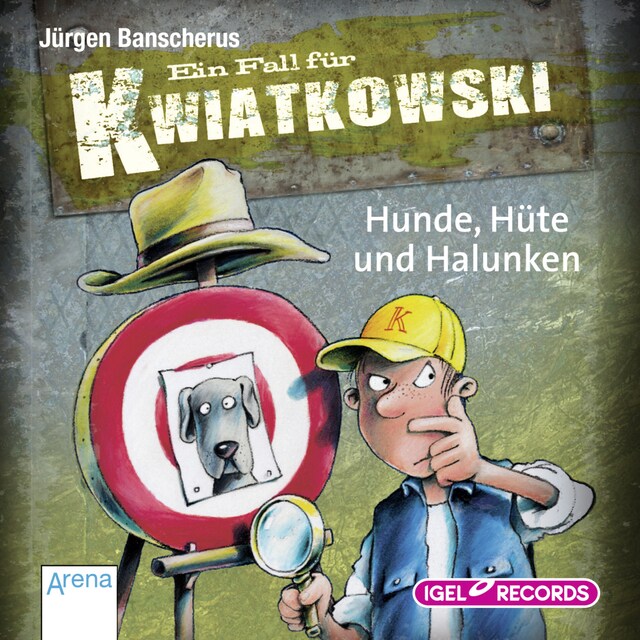 Kirjankansi teokselle Ein Fall für Kwiatkowski 7. Hunde, Hüte und Halunken