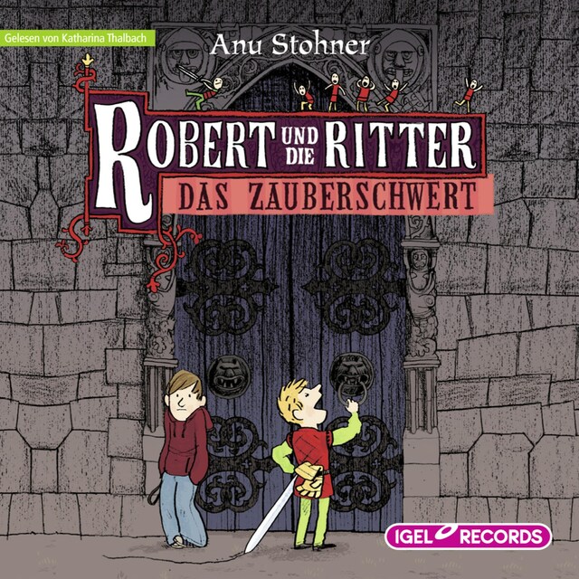 Book cover for Robert und die Ritter. Das Zauberschwert