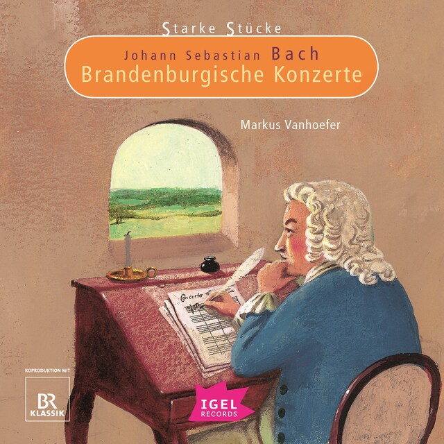 Boekomslag van Starke Stücke. Johann Sebastian Bach. Brandenburgische Konzerte