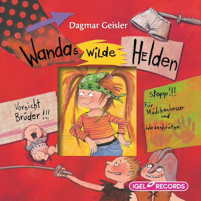 Buchcover für Wandas wilde Helden