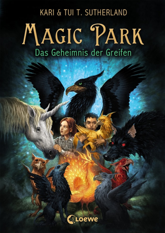 Buchcover für Magic Park (Band 1) - Das Geheimnis der Greifen