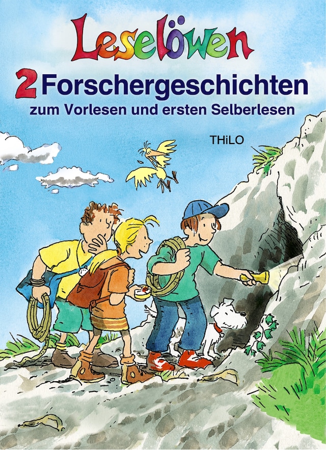 Book cover for Leselöwen - 2 Forschergeschichten zum Vorlesen und ersten Selberlesen