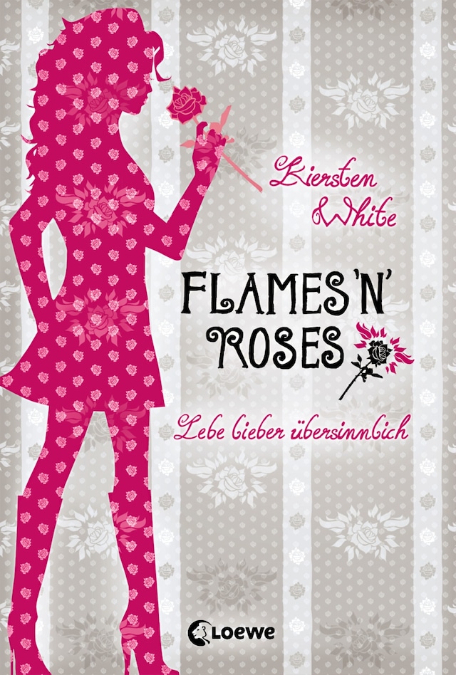 Book cover for Lebe lieber übersinnlich (Band 1) - Flames 'n' Roses