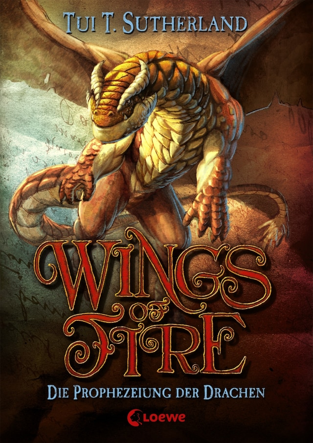 Book cover for Wings of Fire (Band 1) – Die Prophezeiung der Drachen