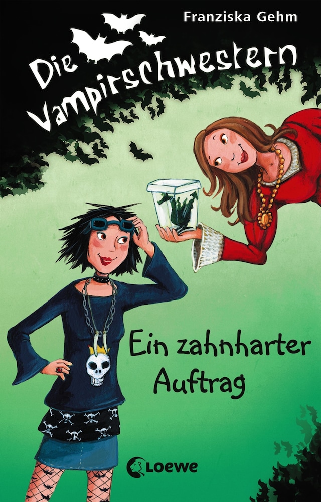 Okładka książki dla Die Vampirschwestern 3 - Ein zahnharter Auftrag