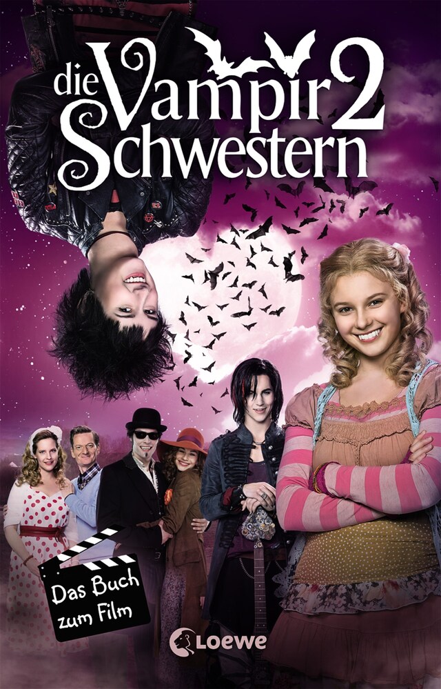 Copertina del libro per Die Vampirschwestern 2 - Das Buch zum Film