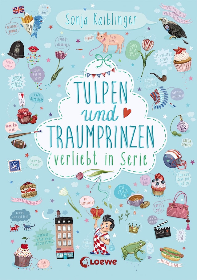 Kirjankansi teokselle Verliebt in Serie (Band 3) - Tulpen und Traumprinzen