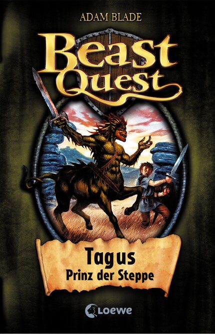 Beast Quest (Band 4) - Tagus, Prinz der Steppe bookCoverFor