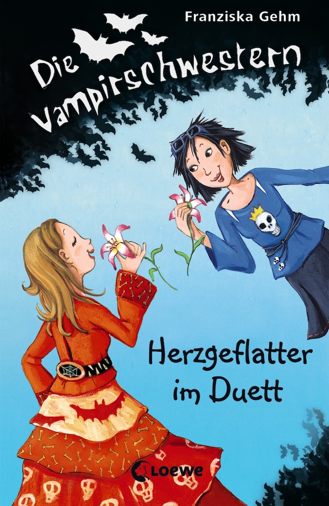 Book cover for Die Vampirschwestern (Band  4) – Herzgeflatter im Duett