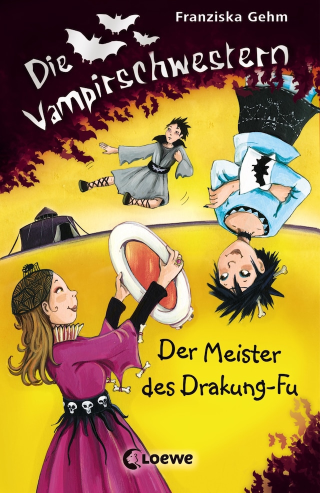 Book cover for Die Vampirschwestern (Band 7) – Der Meister des Drakung-Fu