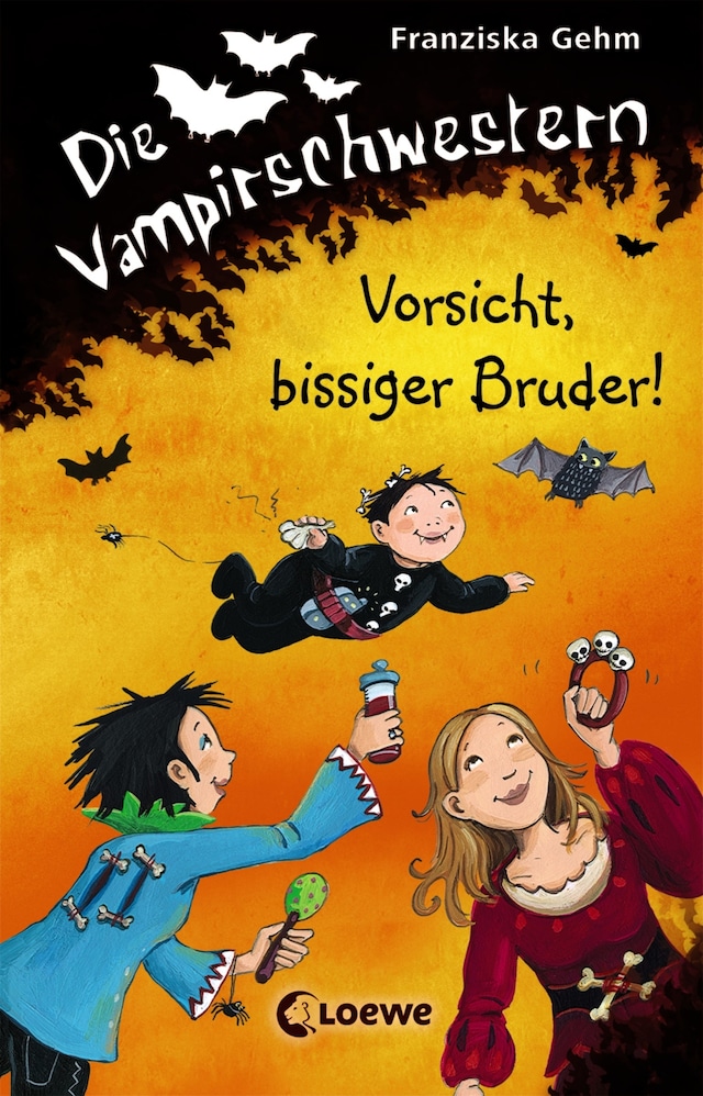 Book cover for Die Vampirschwestern 11 - Vorsicht, bissiger Bruder!